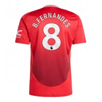 Manchester United Bruno Fernandes #8 Replika Hemmatröja 2024-25 Kortärmad